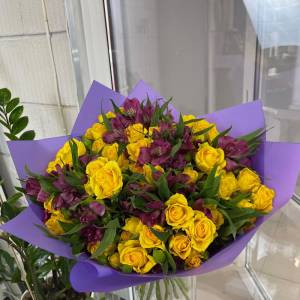 Букет альстромерий "Радость"