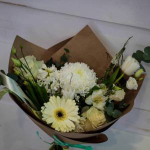 Букет с гиацинтом "Весенняя свежесть"