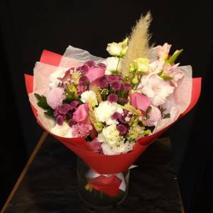 Букет с гладиолусами "Камелия"