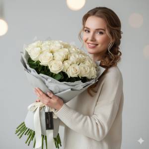 Розы Avalanche "Безупречная Нежность"