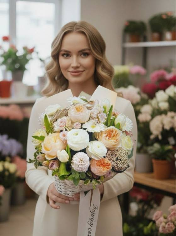 Букет с гиацинтами "Джульетта" Букет с гиацинтами "Джульетта"