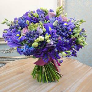 Букет с гиацинтами "Мечта"