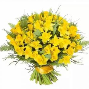 Букет из нарциссов "Настроение"