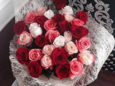 31 роза в сизали